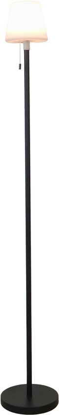 Staande Lamp 15326: Modern, Retro, Metaal, Zwart