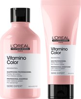 L'Oréal Professionnel Vitamino Color Shampoo 300ml & Conditioner 200ml – Voordeelverpakking