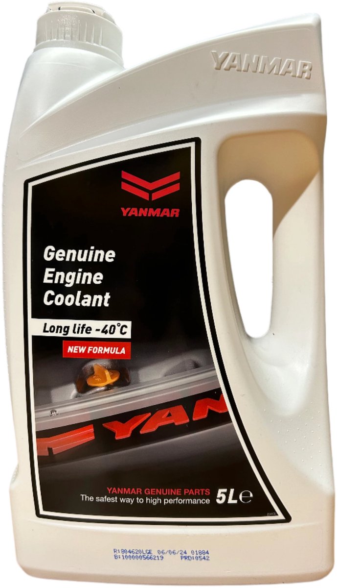 Yanmar Koelvloeistof 5L - Geschikt voor alle Yanmar motoren