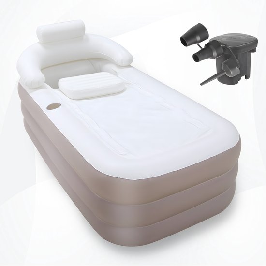 Merveille vivante| Baignoire gonflable | Baignoire pliable pour adultes | bain Opblaasbaar | Baignoire | Bain de siège pour adultes | Bain gonflable | Bain | Baignoire
