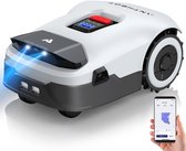 Anthbot Genie 3000 – Slimme Robotmaaier – Automatische Grasmaaier – Tuinmaaier – Maaier – Draadloos 4G/Bluetooth/WiFi – RTK GPS & 4 Camera’s – Obstakeldetectie – App- en Handbediening – IPX6-waterdicht – Stil – Tot 3000 m² – Multi-zone