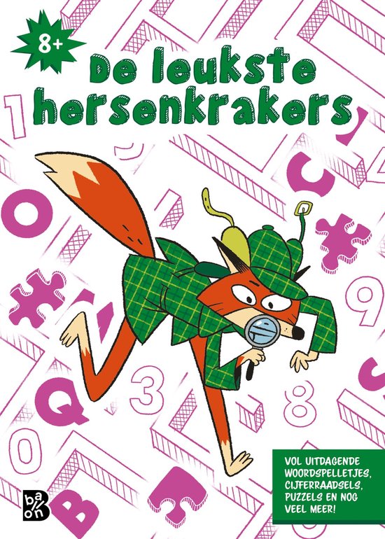 De leukste hersenkrakers 8+ - cover