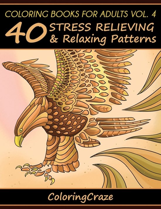 Anti-Stress Art Therapy- Coloring Books For Adults Volume 4 - cover