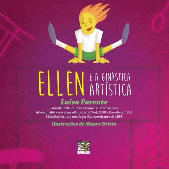 Ellen e a ginástica artística - cover