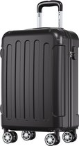 Bol.com TRVLMORE Handbagage Koffer - 38L - Cijferslot - Lichtgewicht - Trolley - 54x36x20cm - Past binnen 55x40x20 cm - Zwart aanbieding