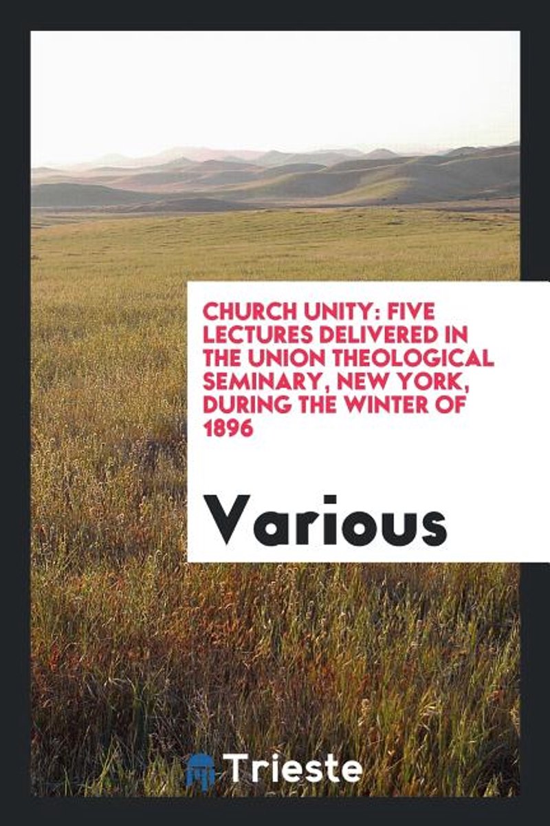 Church Unity van Various