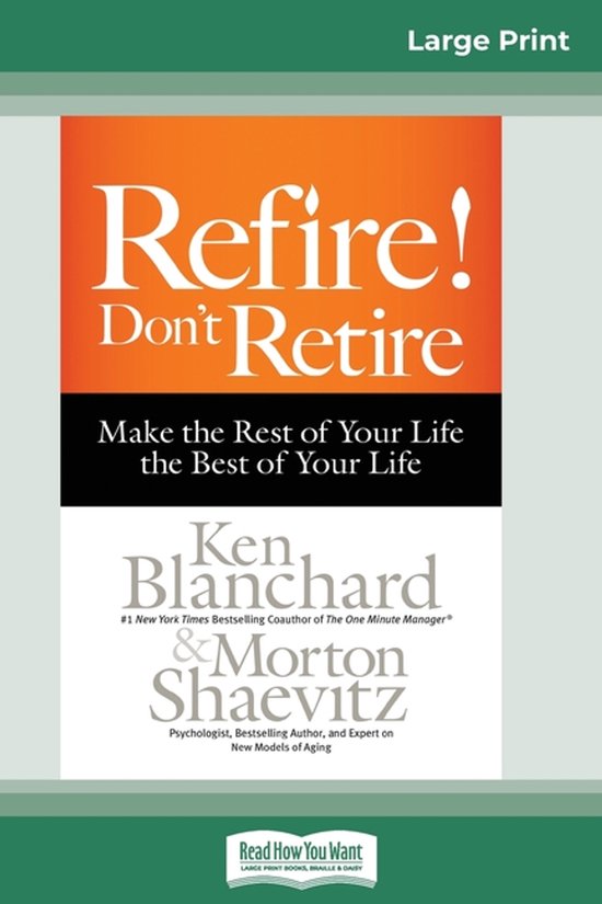 Refire! Don't Retire - cover