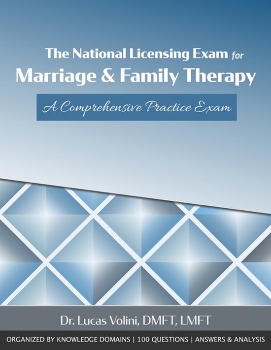 The National Licensing Exam for Marriage and Family Therapy - cover