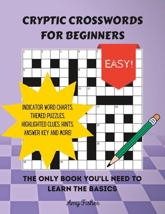 Cryptic Crosswords for Beginners - cover