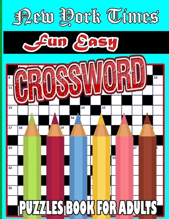 New York Times fun Easy Crossword Puzzles - cover