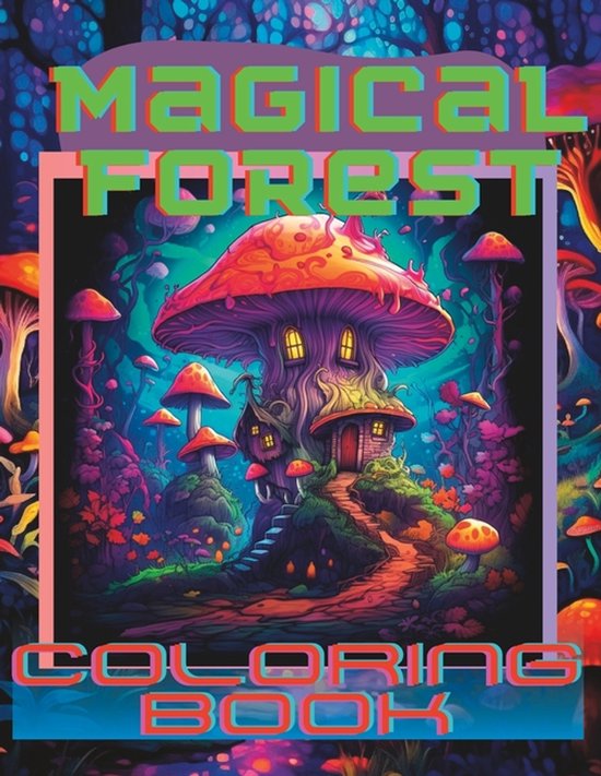 Magical Forest Coloring Book - cover
