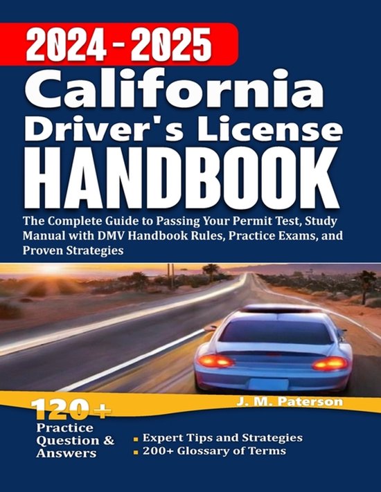 California Driver's License Handbook 2024 - cover