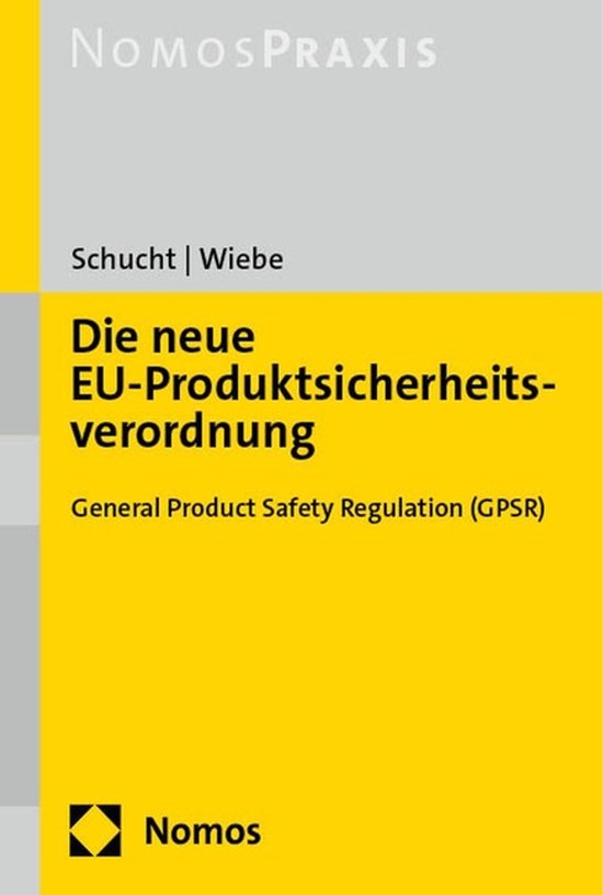 Die Neue Eu-Produktsicherheitsverordnung - cover