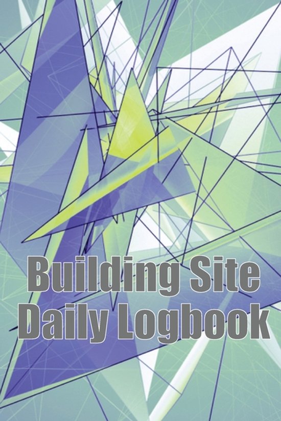 Building Site Daily Logbook - cover