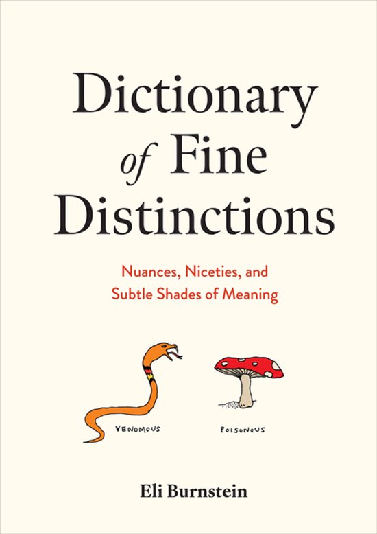 Dictionary of Fine Distinctions - cover