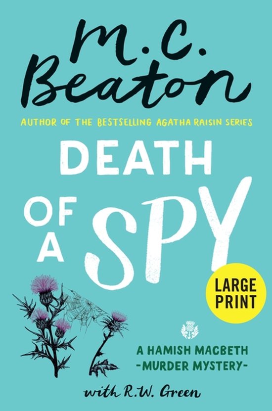 Hamish Macbeth Mystery- Death of a Spy - cover