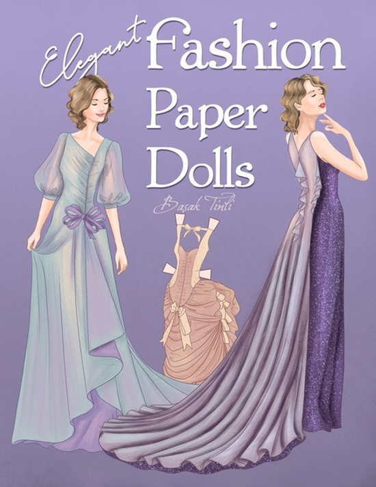 Elegant Fashion Paper Dolls - cover