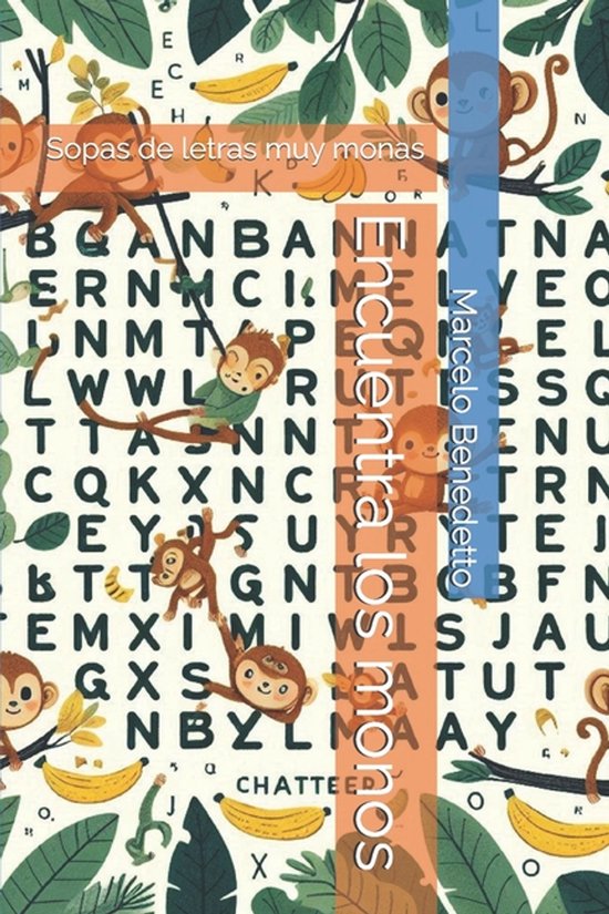 Animaladas de Sopas de Letras- Encuentra los monos - cover