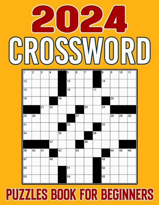 2024 Crossword Puzzles For Beginners - cover