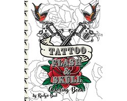 Tattoo Flash and Skull Coloring Book