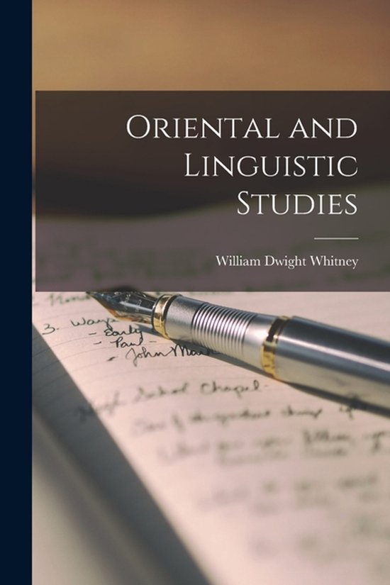 Oriental and Linguistic Studies - cover