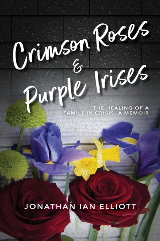 Crimson Roses & Purple Irises - cover