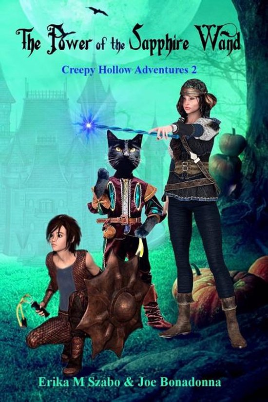Creepy Hollow Adventures-The Power of the Sapphire Wamd - cover
