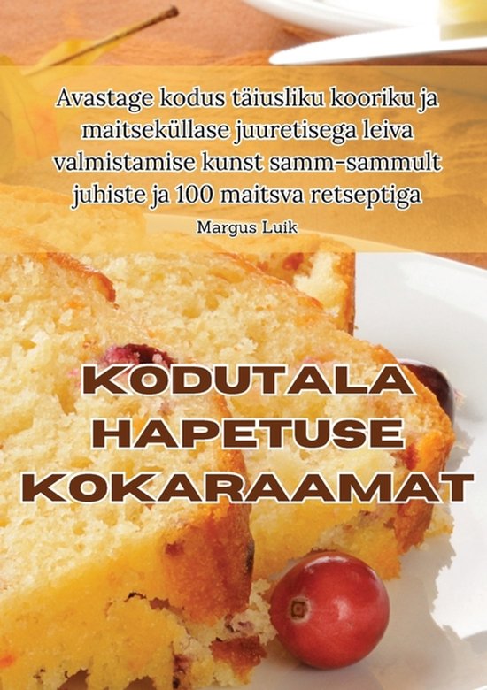 Kodutala Hapetuse Kokaraamat - cover