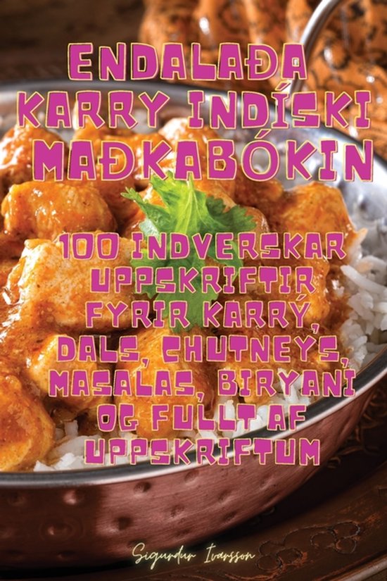 Endalaða Karry Indíski Maðkabókin - cover