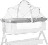 Klamboe - Muggennet - Klamboebed - Opvouwbaar - 55cmx100cm - Wit - Anti-Muggen - Lichtgewicht - Met rits - Voor babybedje