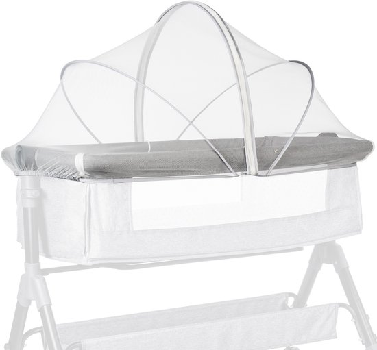 Klamboe - Muggennet - Klamboebed - Opvouwbaar - 55cmx100cm - Wit - Anti-Muggen -...