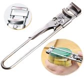 Allesopener I Dekselopener I Blikopener I Flesopener I Potopener I Multifunctionele Opener I Antislip Grip I RVS