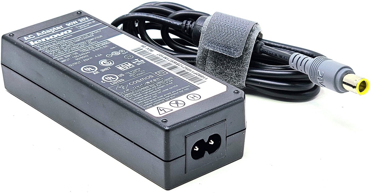 Lenovo adapter round pin 90w 20v/4,5a 7.9mm x 5.5mm