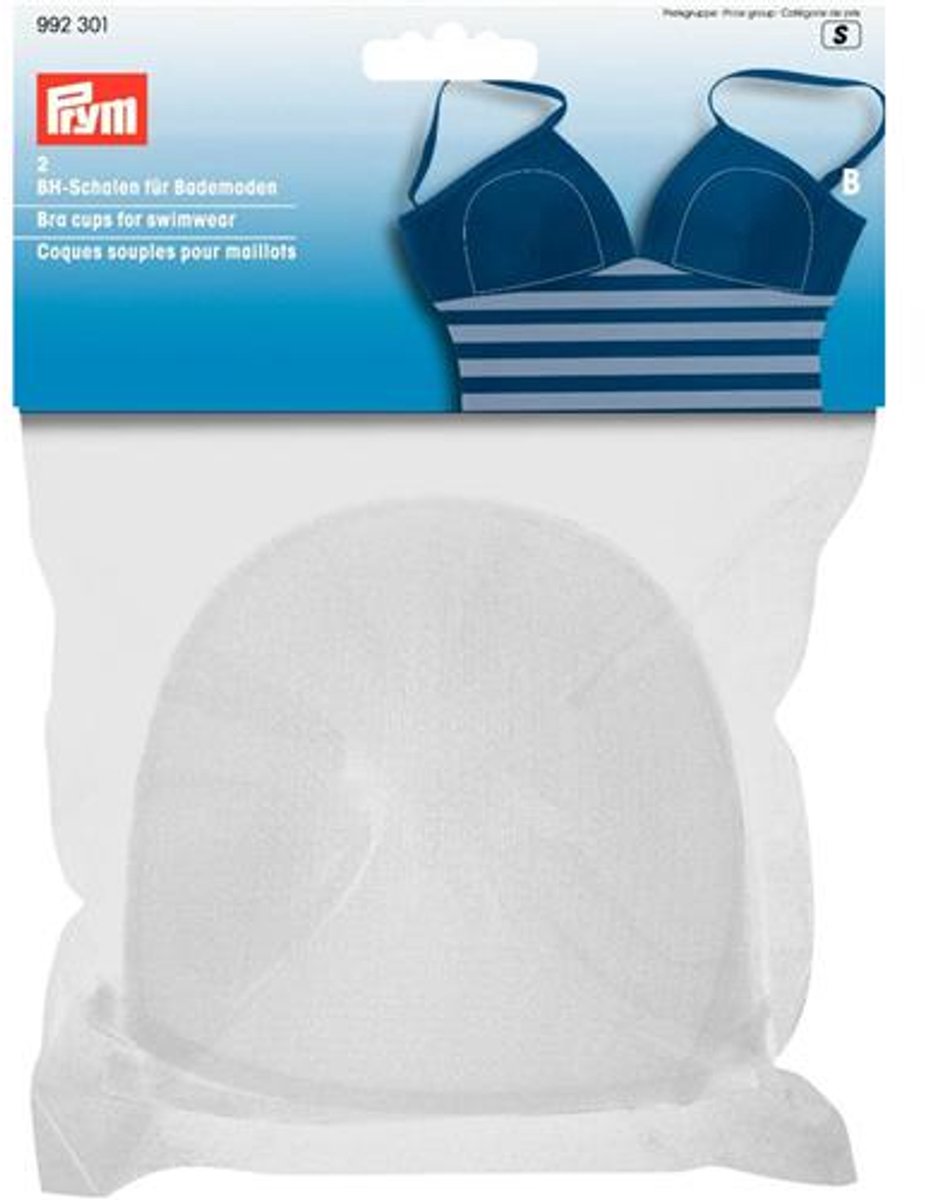 Prym Badkleding Cup - Maat B - beige - 992 321 - 2 stuks