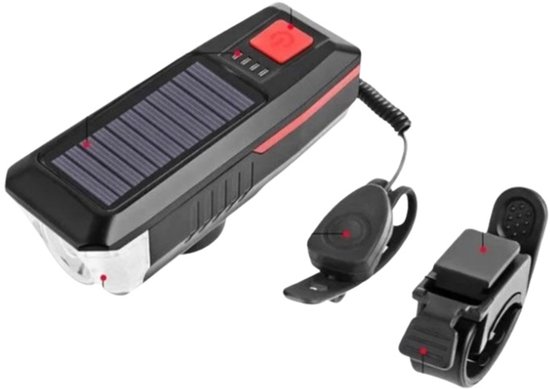 Noir A taillight - Ensemble de feux avant et arrière de vélo, étanches