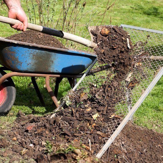 Tuinzeef - 15 x 30 mm mazen - gegalvaniseerd - metaal — afbeelding 5