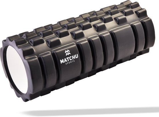 Matchu Sports - Foam roller - Zwart - GEEN verzendkosten