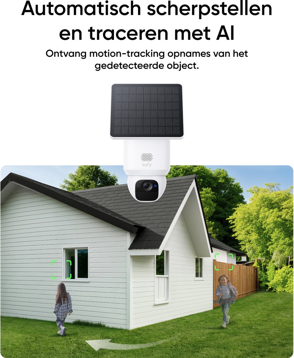 eufy SoloCam E30 2-Cam Kit, 360° PTZ beveiligingscamera, HomeBase 2, 2K HD, 70° tilt, AI-tracking, zonne-energie, geen ABO-kosten – foto 8
