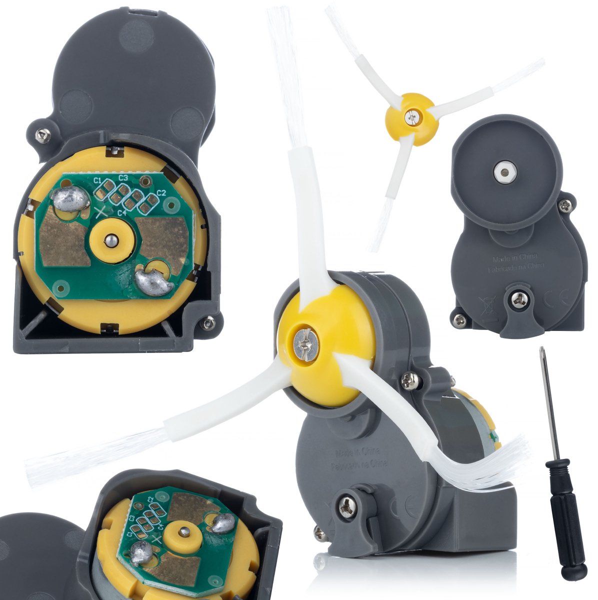 Zijborstelmodule voor iRobot Roomba e5, e6, i3, i4, i5, i6, i7, i7+, j7