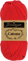 Scheepjes Catona 50 gram - 115 Hot Red