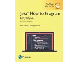 Omslag van Java How to Program, Early Objects, Global Edition