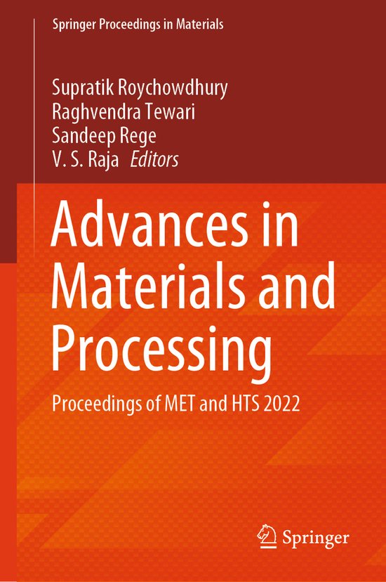 Springer Proceedings in Materials63- Advances in Materials and ...