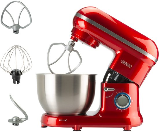 Bourgini Classic Kitchen Chef Rood - Keukenmixer