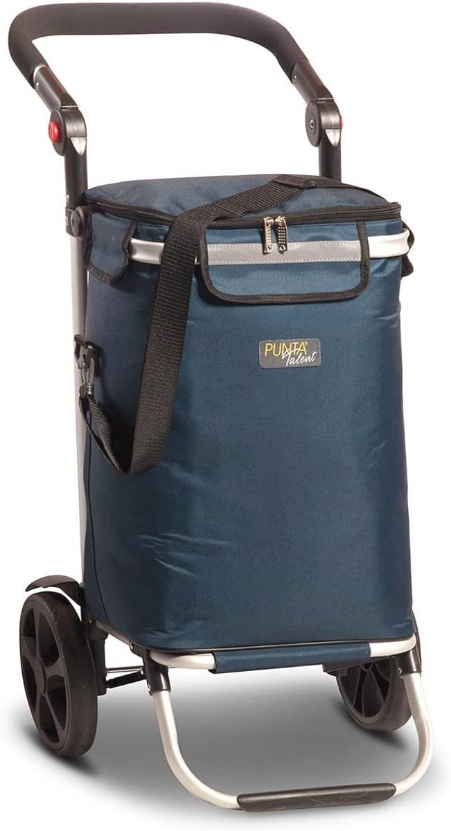 Boodschappentrolley met Koelvak en Grote Wielen - 45 Liter Capaciteit