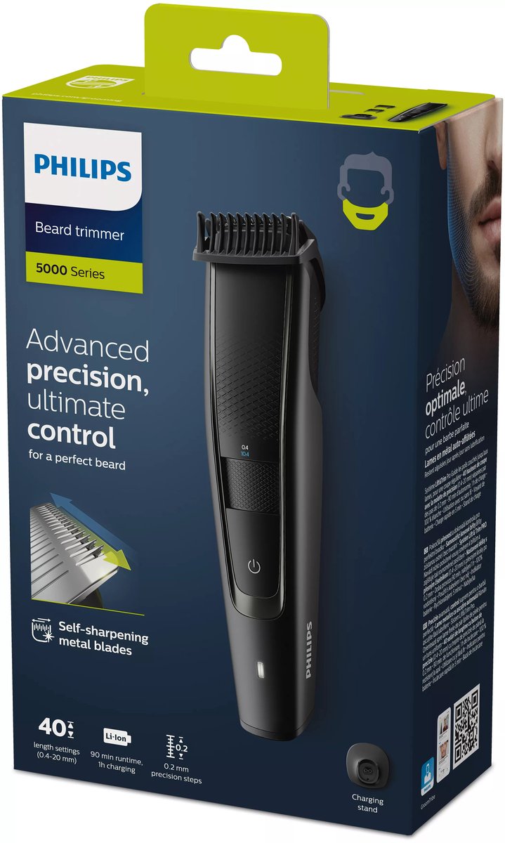 PHILIPS BT5515/20 Beard Trimmer Series 5000 Grafiet