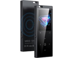 MP3 Speler Bluetooth - FM-Radio - Zwart