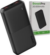 Bol.com iSetchi Powerbank 20000 mAh - Externe Batterij - Universeel gebruik - Draagbare Lader - Noodpakket - 22.5W snellader - Q... aanbieding