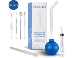 Professionele Amandelsteen Verwijder Kit- PEAKLINES - Amandelsteen Verwijderaar - Tonsil stone remover - Supersnel verwijderd - Amandelsteen - 7 Tools