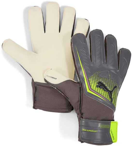 Puma Ultra Play RC Matte Aged Yellow Keepershandschoenen - Maat 6