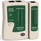 Twenty4seven® UTP Kabel Tester - Ethernet Kabel - LAN Netwerk Kabeltester - Voor Cat5e, RJ45, RJ11 & RJ12